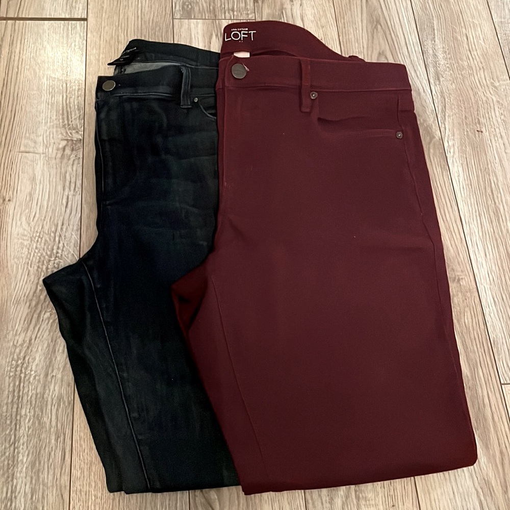 Ann Taylor Jeans Modern Fit Stretch Cotton 5 pocket Denim